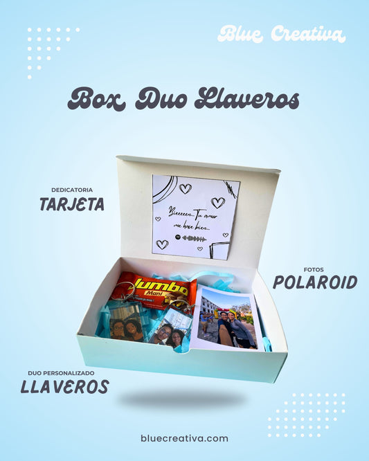 Box - Duo Llaveros + Polaroids